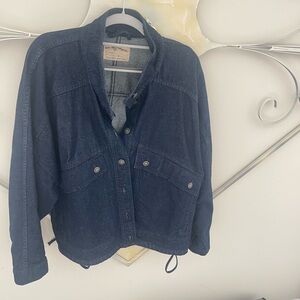 We The Free Dark Blue Jean Jacket